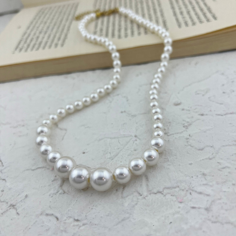 گردنبند زنانه مدل مروارید کد N4682