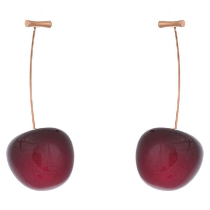گوشواره زنانه مدل گیلاسی