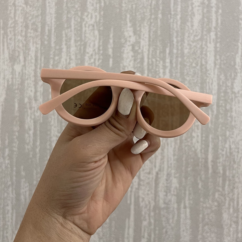 عینک آفتابی بچگانه مدل گرد فانتزی کد 2C WIT PIN