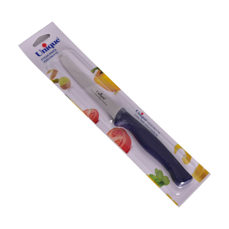 چاقو آشپزخانه یونیک مدل اره ای گرد کد 5515