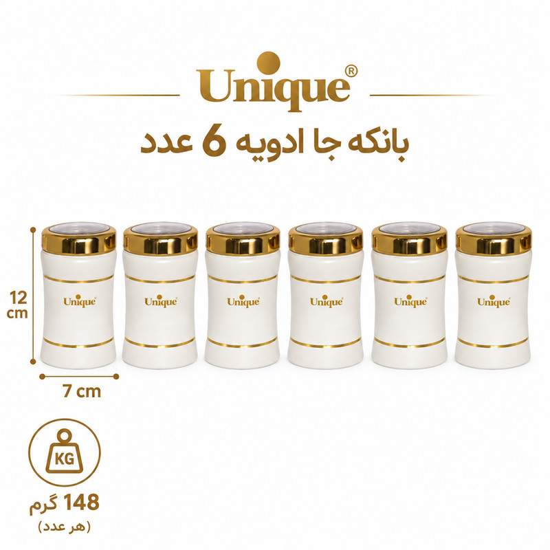 سرویس آشپزخانه 18 پارچه یونیک کد 4615G