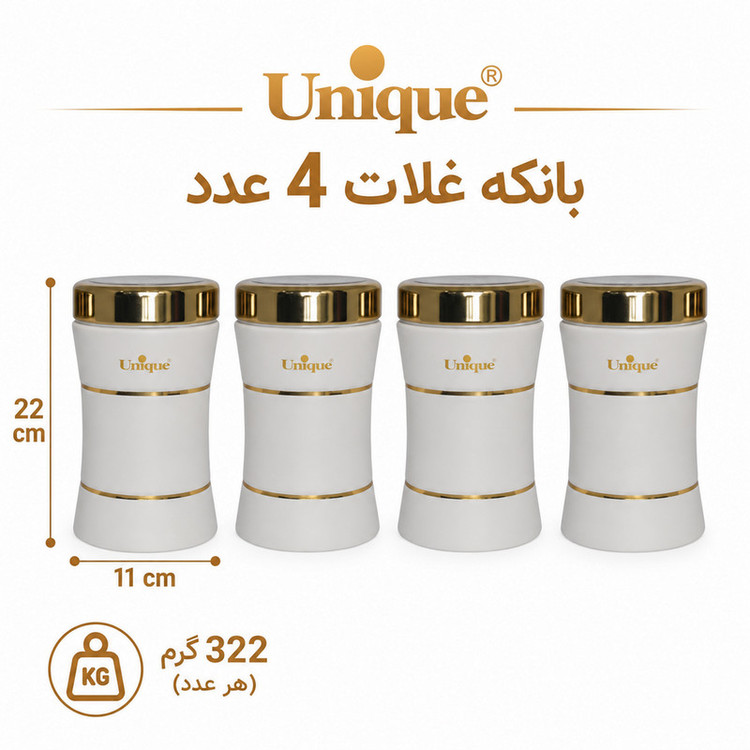 سرویس آشپزخانه 18 پارچه یونیک کد 4615G
