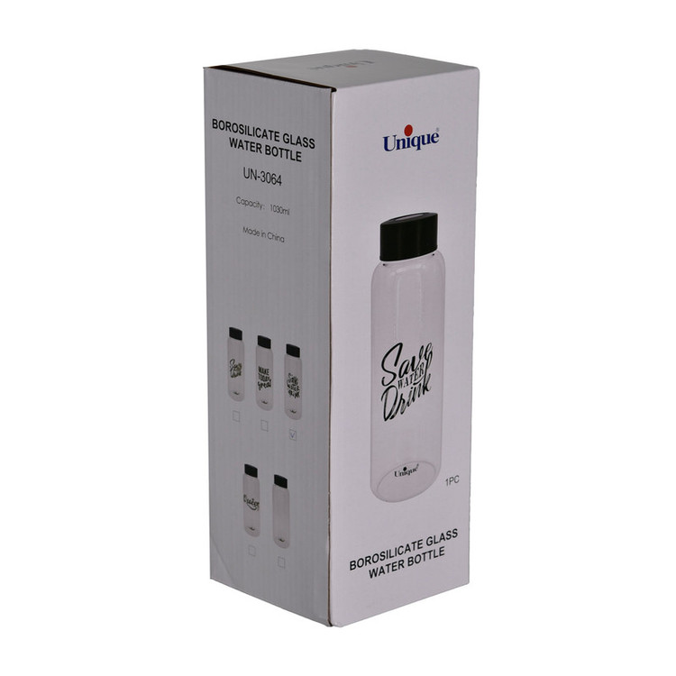 بطری یونیک طرح save water1 کد 3064