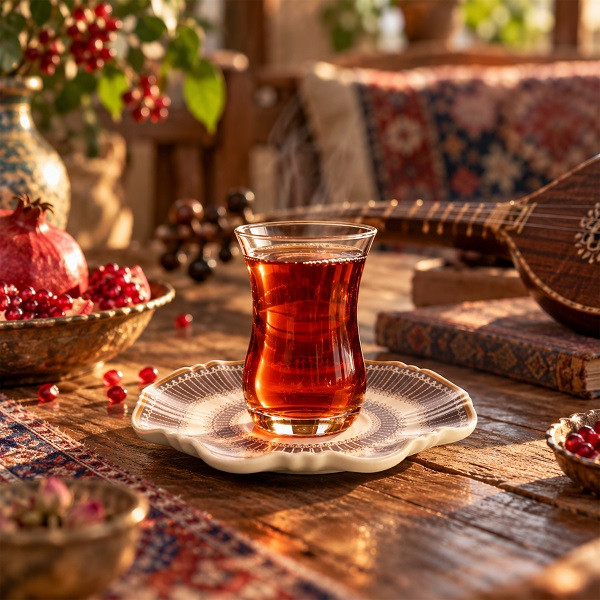 ست فنجان و نعلبکی 12 پارچه 6 نفره مدل آدنا لینا