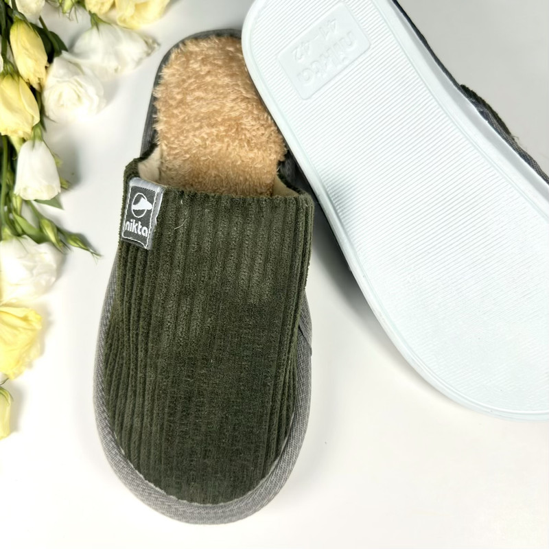 دمپایی حوله ای نیکتا مدل آوا کد Gr-04
