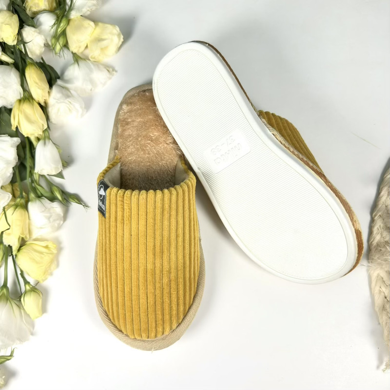 دمپایی حوله ای نیکتا مدل آوا کد Yell-01