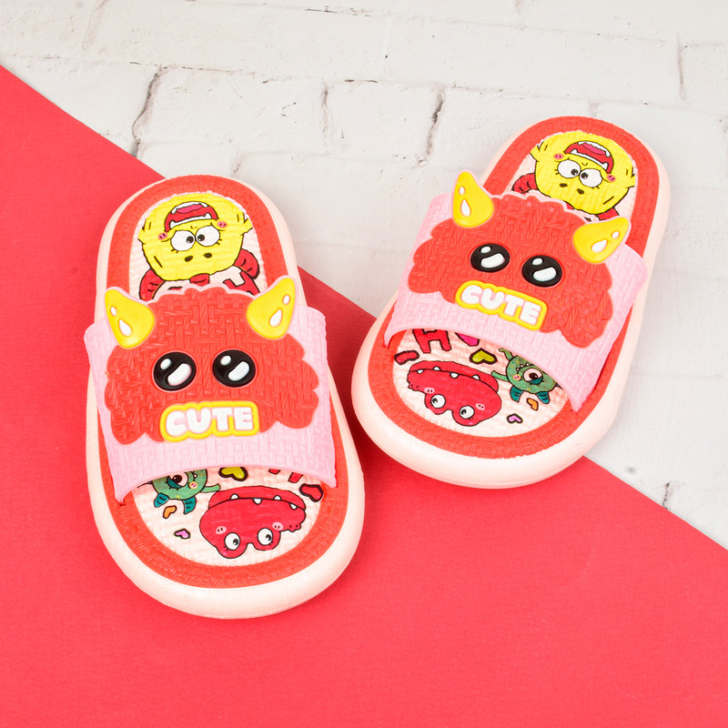 دمپایی پسرانه مدل CUTE MONSTER RD.3671