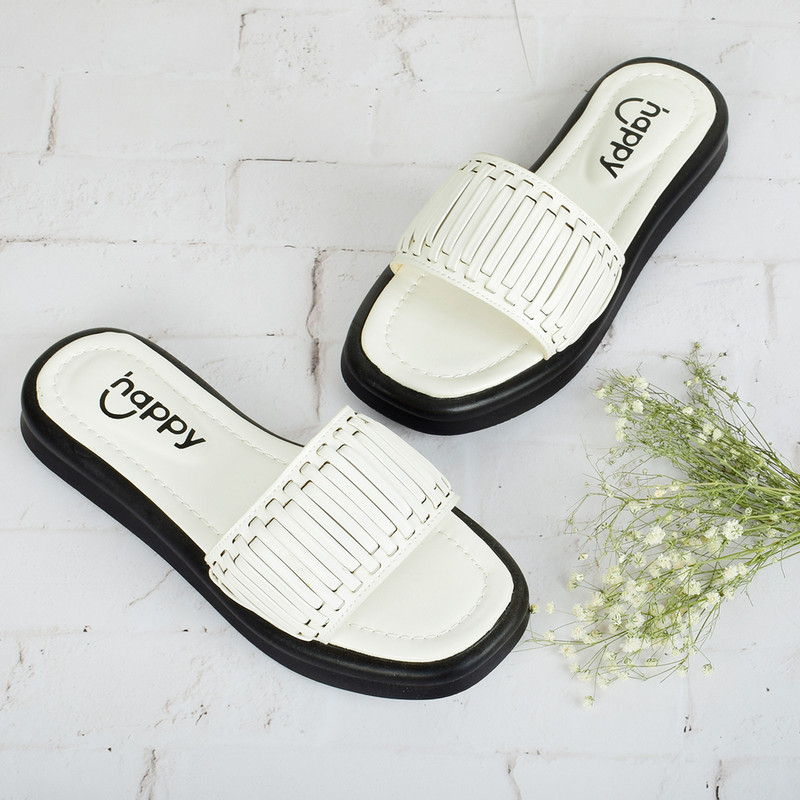 دمپایی زنانه مدل Happy کد WH.2915