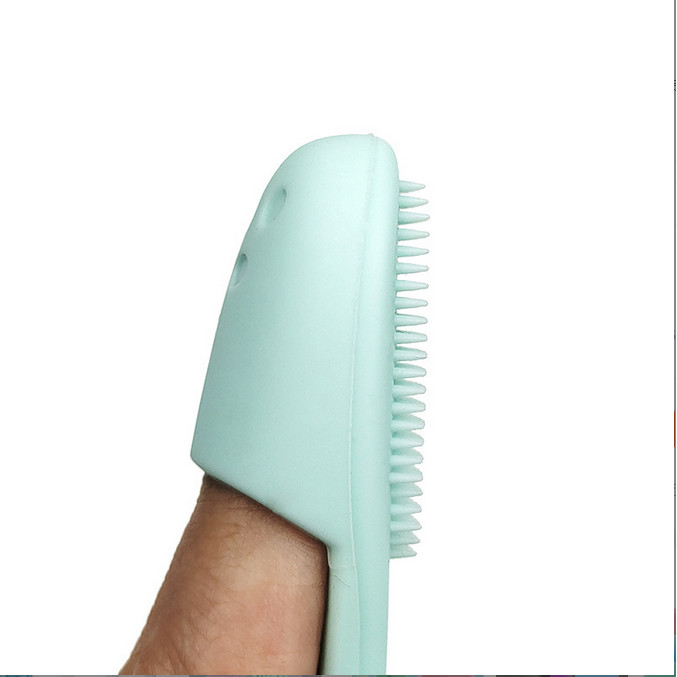 برس سیلیکونی پاکسازی و ماساژ صورت مدل انگشتی بسته 4 عددی