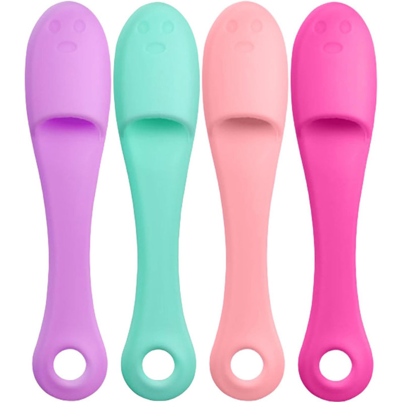 مسواک انگشتی سگ و گربه مدل Soft Brush بسته 4 عددی