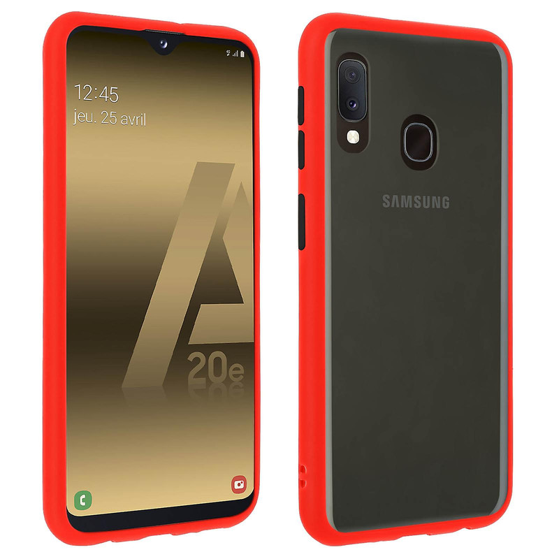 کاور زوبینا مدل Clear مناسب برای گوشی موبایل سامسونگ Galaxy A20S بسته 6 عددی