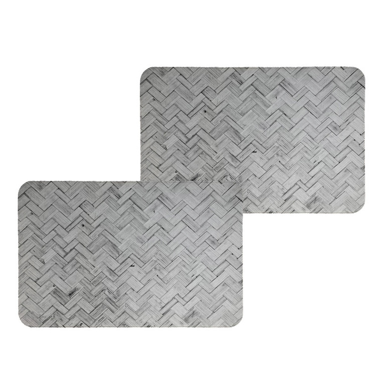 زیربشقابی طرح حصیر کد 8061 مجموعه 2 عددی