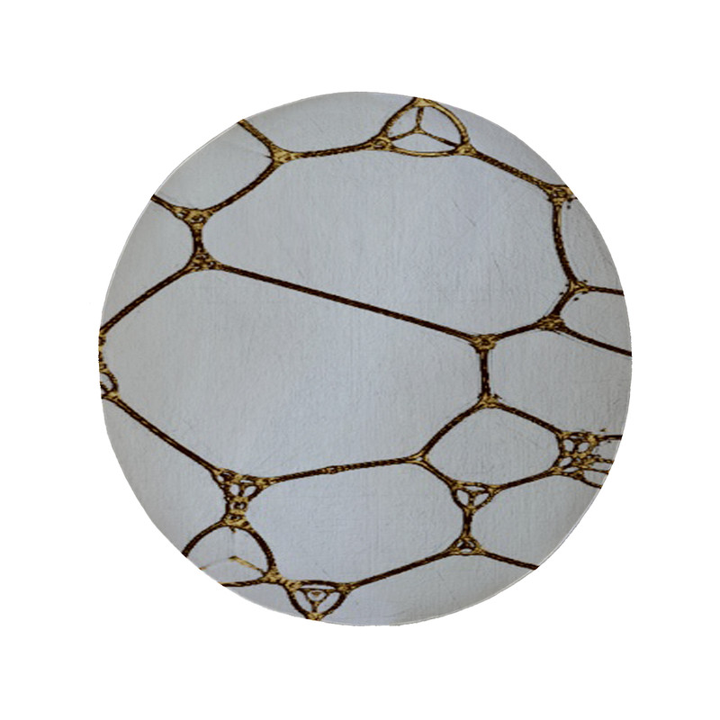 پادری مدل دایره طرح کلاسیک کد 8788 سایز 90 × 90 سانتی متر