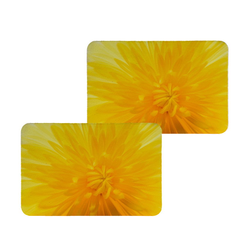 زیربشقابی طرح گل کد 8327 بسته 2 عددی