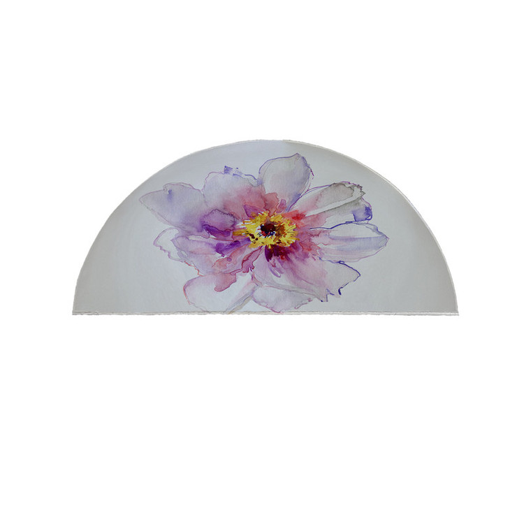 پادری مدل نیم دایره طرح گل کد 5150 سایز 90×45 سانتی متر