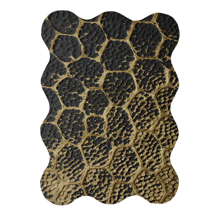 پادری مدل دالبر طرح کلاسیک کد 8775 سایز 80x110 سانتی متر