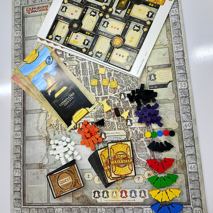 بازی فکری بازبازی مدل Lords of Waterdeep