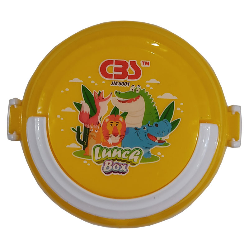 ظرف غذای کودک سی بی اس طرح حیوانات جنگل کد JM5001
