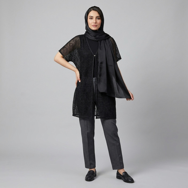 رویه روی زانو زنانه اسمارا مدل مجلسی