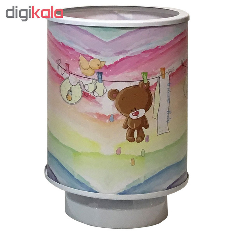 چراغ خواب کودک طرح خرس آویزان کد40