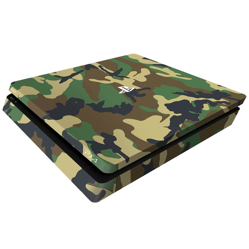 برچسب افقی پلی استیشن 4 اسلیم ونسونی طرح Special CamoFlag