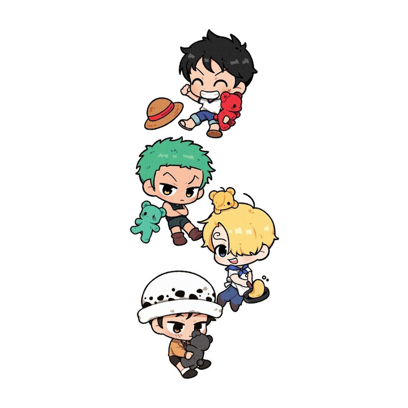 استیکر لپ تاپ و موبایل مدل انیمه طرح وان پیس مانکی دی لوفی one piece Monkey D Luffy کد 6298
