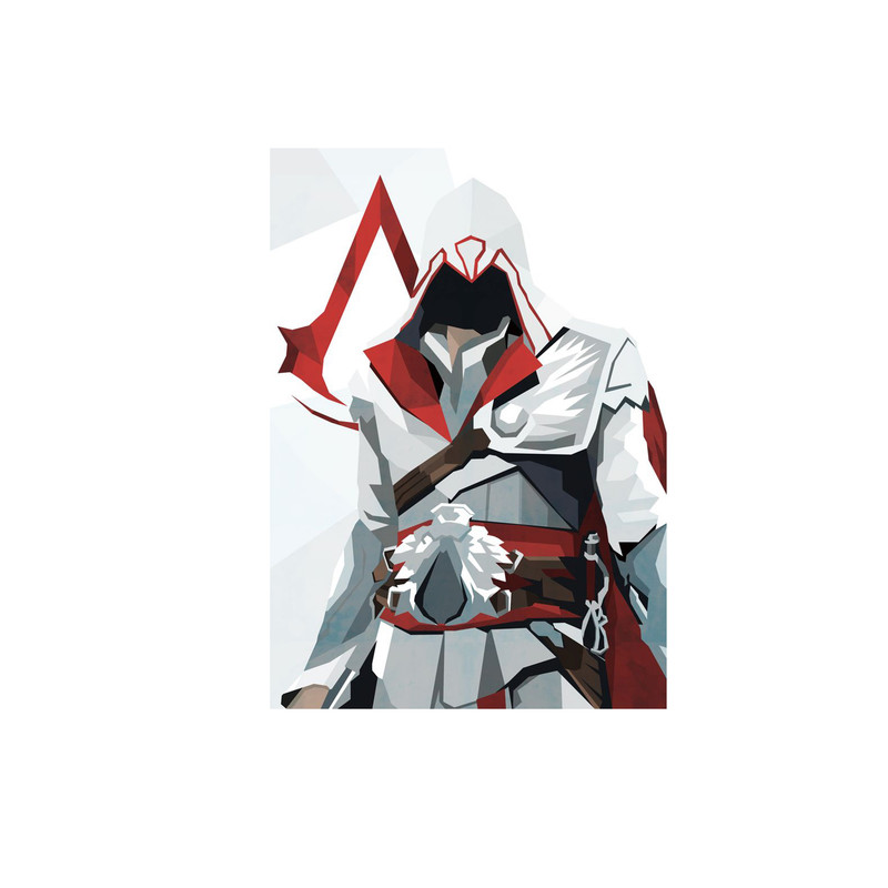 استیکر لپ تاپ و موبایل مدل بازی طرح اساسین کرید Assassin's Creed کد 3308
