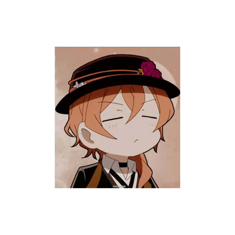 استیکر لپ تاپ و موبایل مدل انیمه طرح سگهای ولگرد بانگو چویا ناکاهارا Bungo Stray Dogs Chuya Nakahara کد 3099