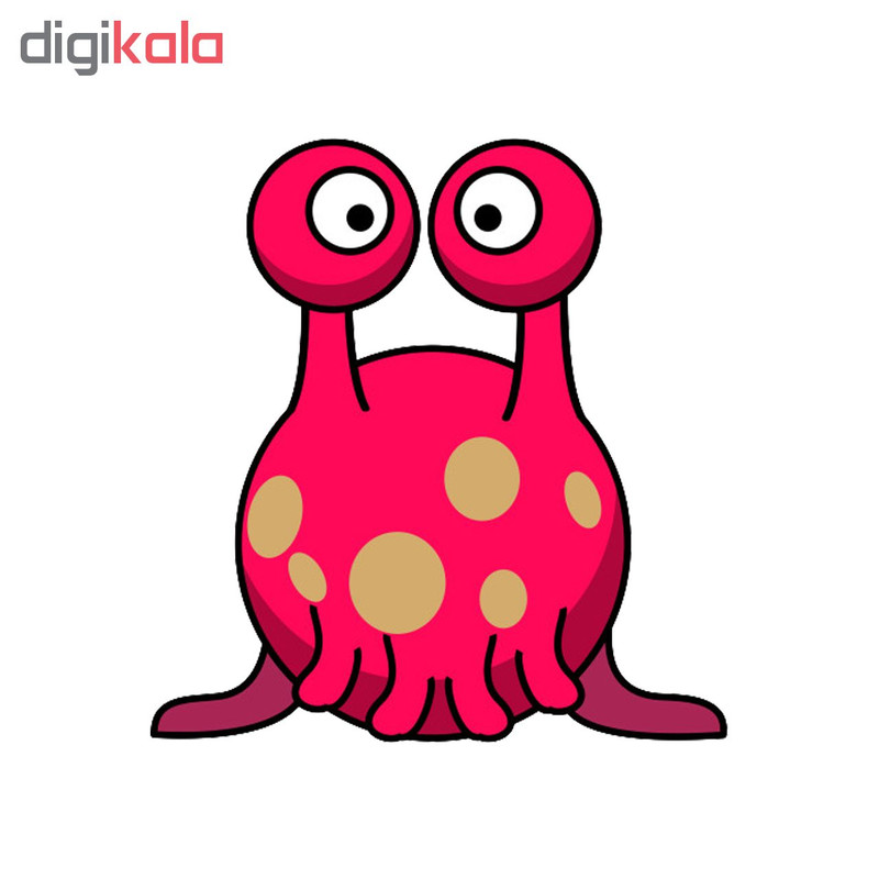 استیکر لپ تاپ طرح Monster کد STL1214