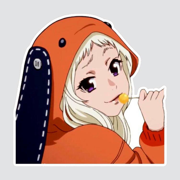 استیکر لپ تاپ پیکسل میکسل مدل انیمه kakegurui کد 2