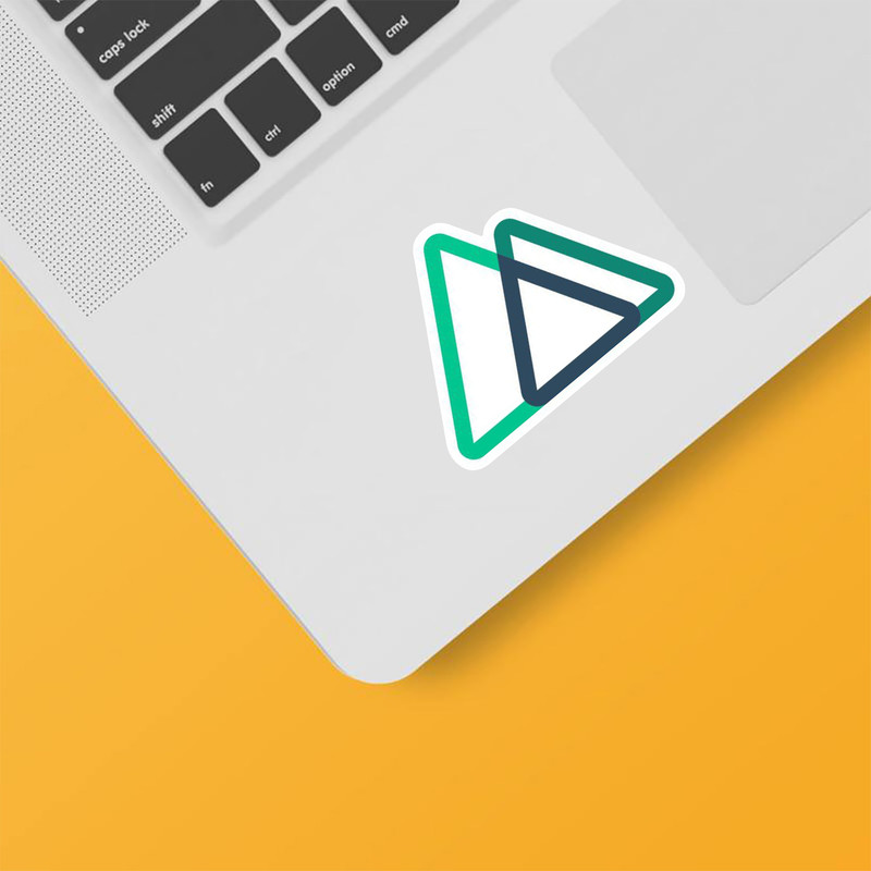 استیکر لپ تاپ و موبایل بووم طرح برنامه نویسی کد MD59