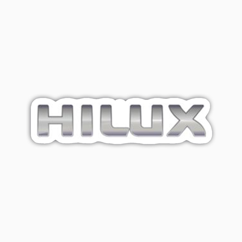 استیکر لپ تاپ و موبایل بووم طرح نوشته مدل Hilux کد FD44