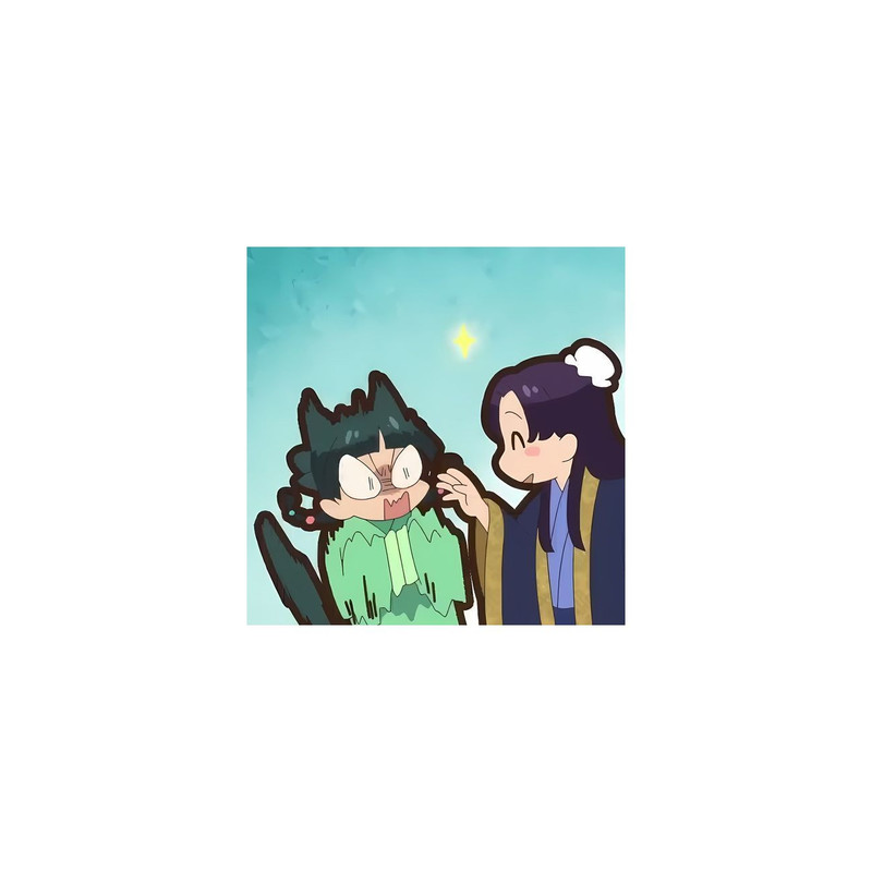 استیکر لپ تاپ و موبایل مدل انیمه طرح خاطرات داروساز کد 617