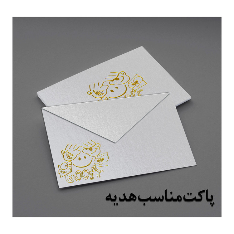 استیکر لپ تاپ و موبایل گوفی طرح خنده کد 2