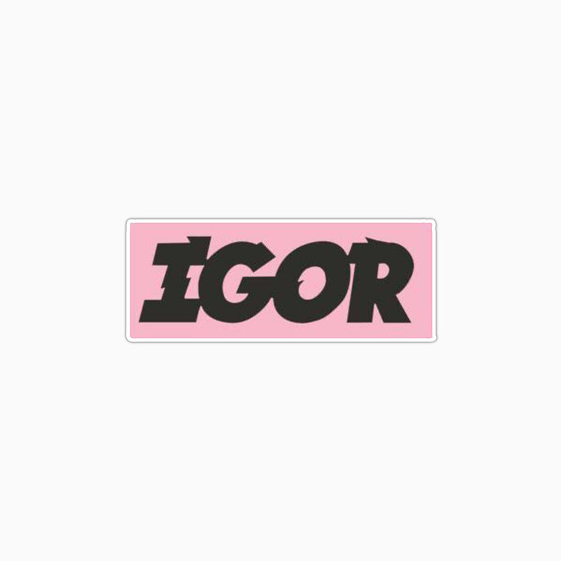 استیکر لپ تاپ و موبایل بووم طرح igor کد BM64