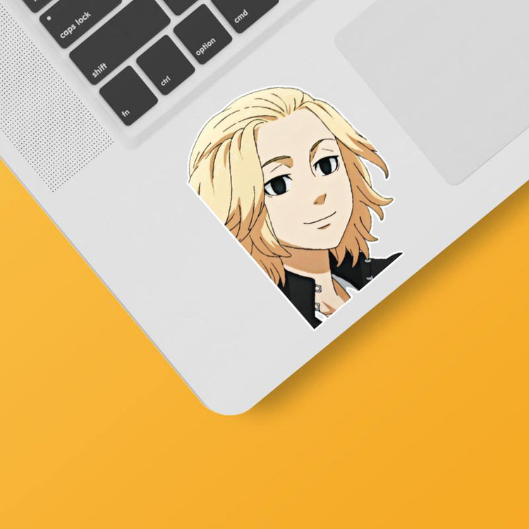 استیکر لپ تاپ و موبایل بووم طرح انیمه توکیو ریونجرز کد 1028 مدل mikey
