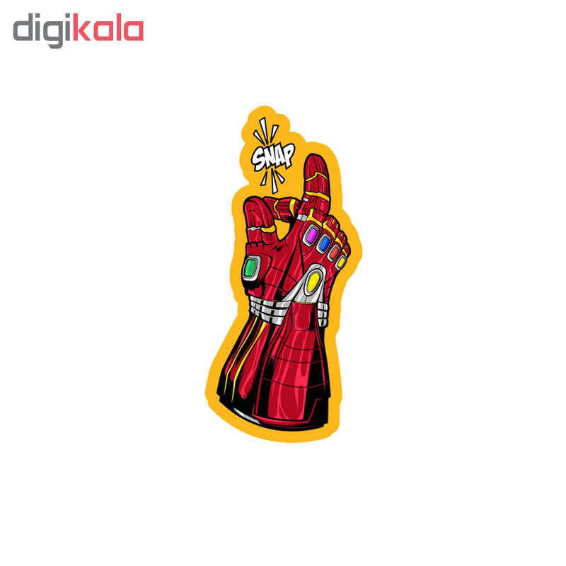 استیکر لپ تاپ طرح Thanos کد STL748
