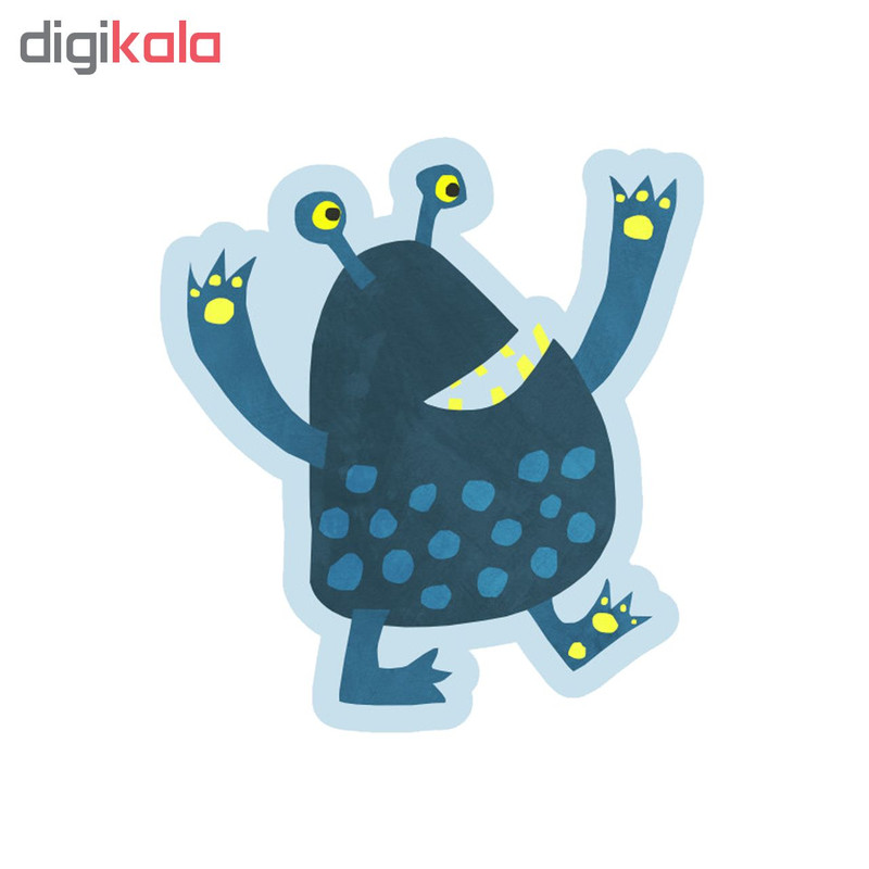 استیکر لپ تاپ طرح Monster مدل STL501