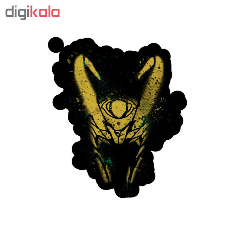 استیکر لپ تاپ طرح Loki Marvel کد STL1006
