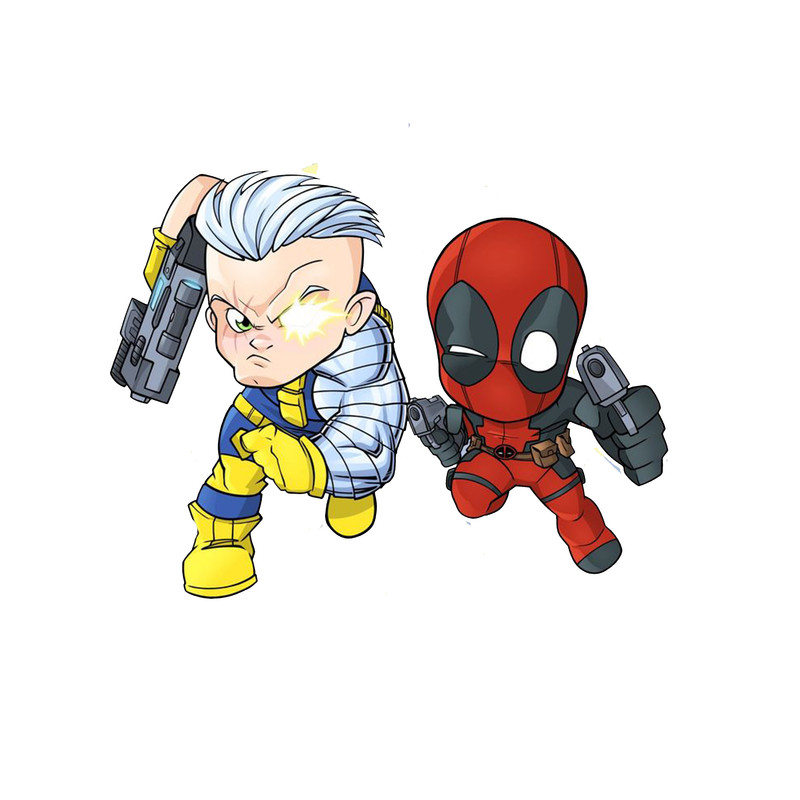 استیکر لپ تاپ و موبایل مدل سریال طرح Deadpool کد 2544