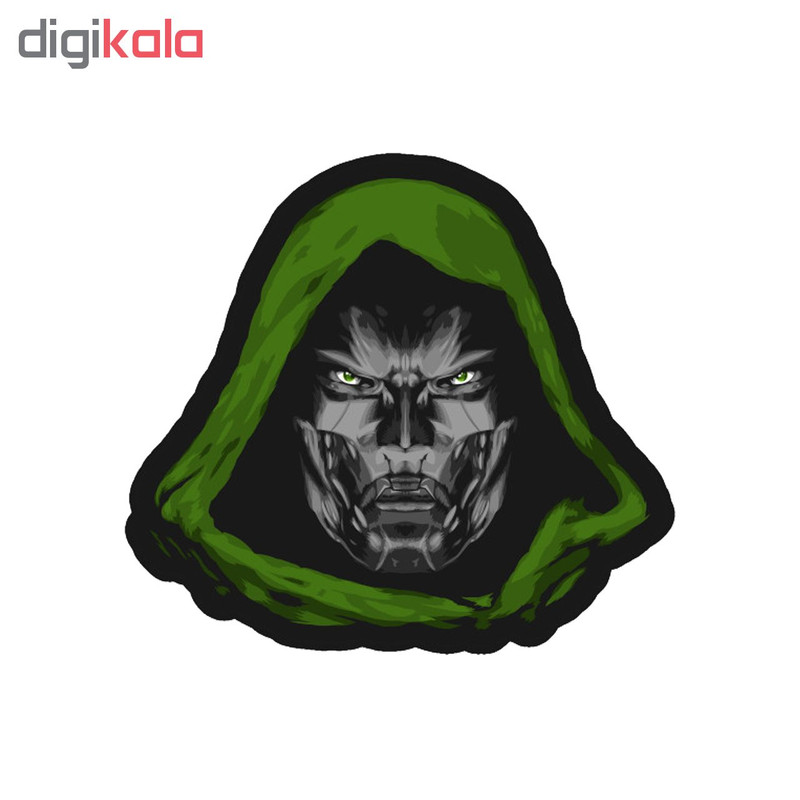 استیکر لپ تاپ طرح Dr Doom Marvel کد STL985