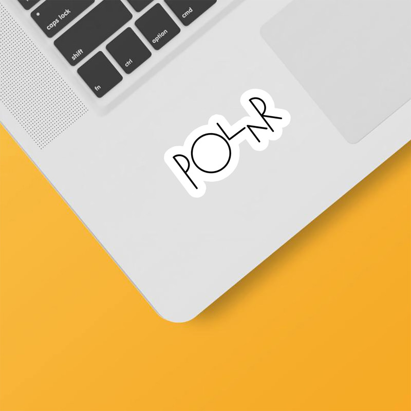 استیکر لپ تاپ و موبایل بووم طرح نوشته کد BM14