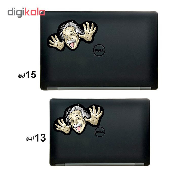 استیکر لپ تاپ طرح Albert کد 01