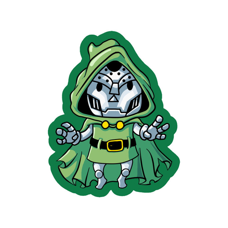 استیکر لپ تاپ طرح Dr Doom Marvel کد STL986
