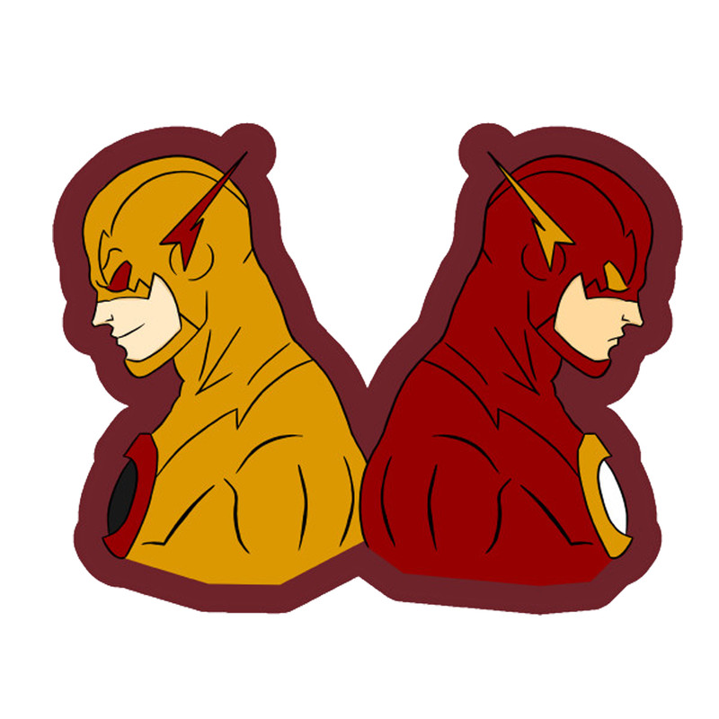 استیکر لپ تاپ طرح Flash Dc Comics کد STL959