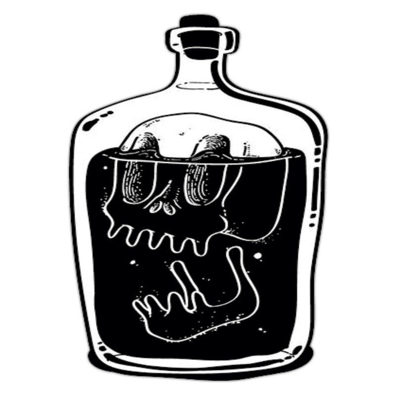 استیکر لپ تاپ مدل glass07