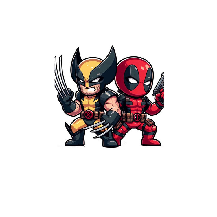 استیکر لپ تاپ و موبایل مدل سریال طرح Deadpool کد 2556