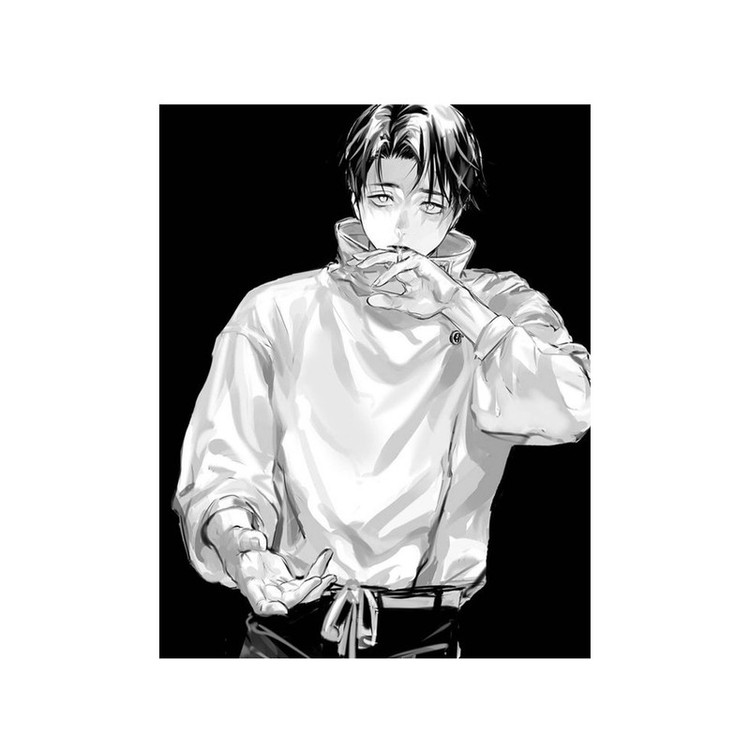 استیکر لپ تاپ و موبایل مدل انیمه طرح جوجوتسو کایسن یوتا اوکوتسو Jujutsu Kaisen Yuta Okkotsu کد 2296