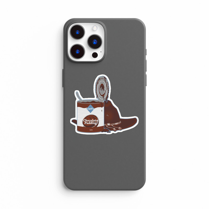 استیکر لپ تاپ و موبایل بووم طرح سریال مردگان متحرک مدل Carls Puddin کد FR141