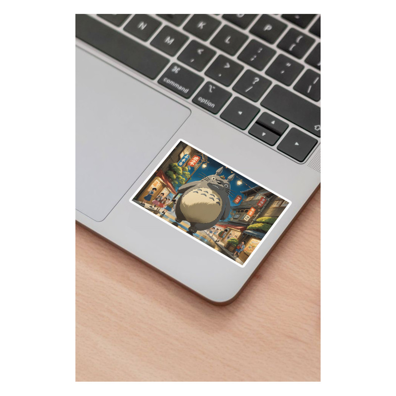 استیکر لپ تاپ و موبایل گوفی طرح انیمه مدل Spirited away 66
